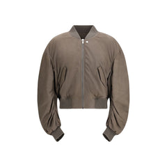 Men's Gray Lamb Ovis Aries Bomber Clothing