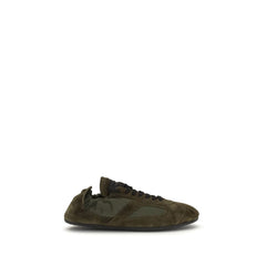 Women's Bicolor Calf Leather Bos Taurus Low Top Sneakers