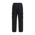 Black Polyamide Cargo Pants