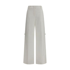 Women's White Cotton Pants
