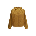 Women's Beige Nylon Shell Jacket Clothing