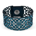 Laser Cut Leather Bracelet Islamic Art Inspiration