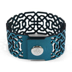 Laser Cut Leather Bracelet Islamic Art Inspiration