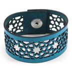 Moorish Tiles Inspired Leather Bracelet Alhambra