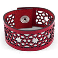 Pulsera de cuero inspirada en azulejos moriscos Alhambra