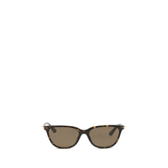 Women's Brown Acetate Sunglasses