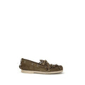 Women's Bicolor Calf Leather Bos Taurus Slip-On Loafers