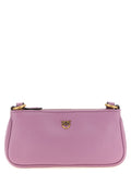 Pinko Half Moon Crossbody Bag — pink