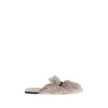 Women's Gray Lamb Ovis Aries Mules