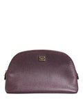 Women's Calfskin Leather Wallet Purple