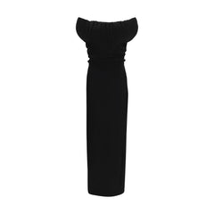 Women's Black Viscose Cocktail Dress