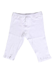 White Cotton Short Johns Men Pants Underwear