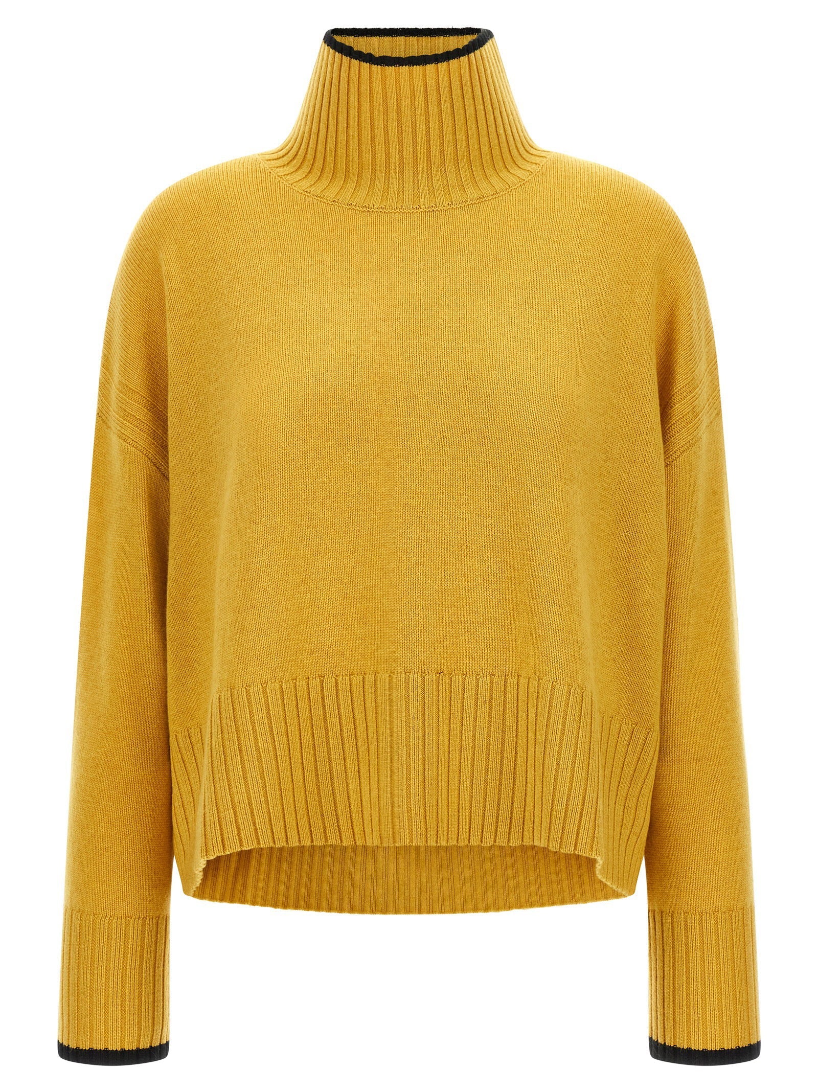 Pinko Turtleneck Sweater — Yellow