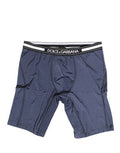 Dark Blue Polka Dots Men Bike Shorts Underwear Nylon Elastane