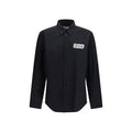 Men's Black Cotton Dress Shirt