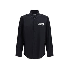 Men's Black Cotton Dress Shirt