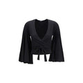 Women's Black Cotton Shirt