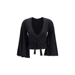 Women's Black Cotton Shirt