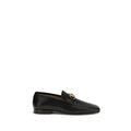 Men's Black Goatskin Slip-On Loafers