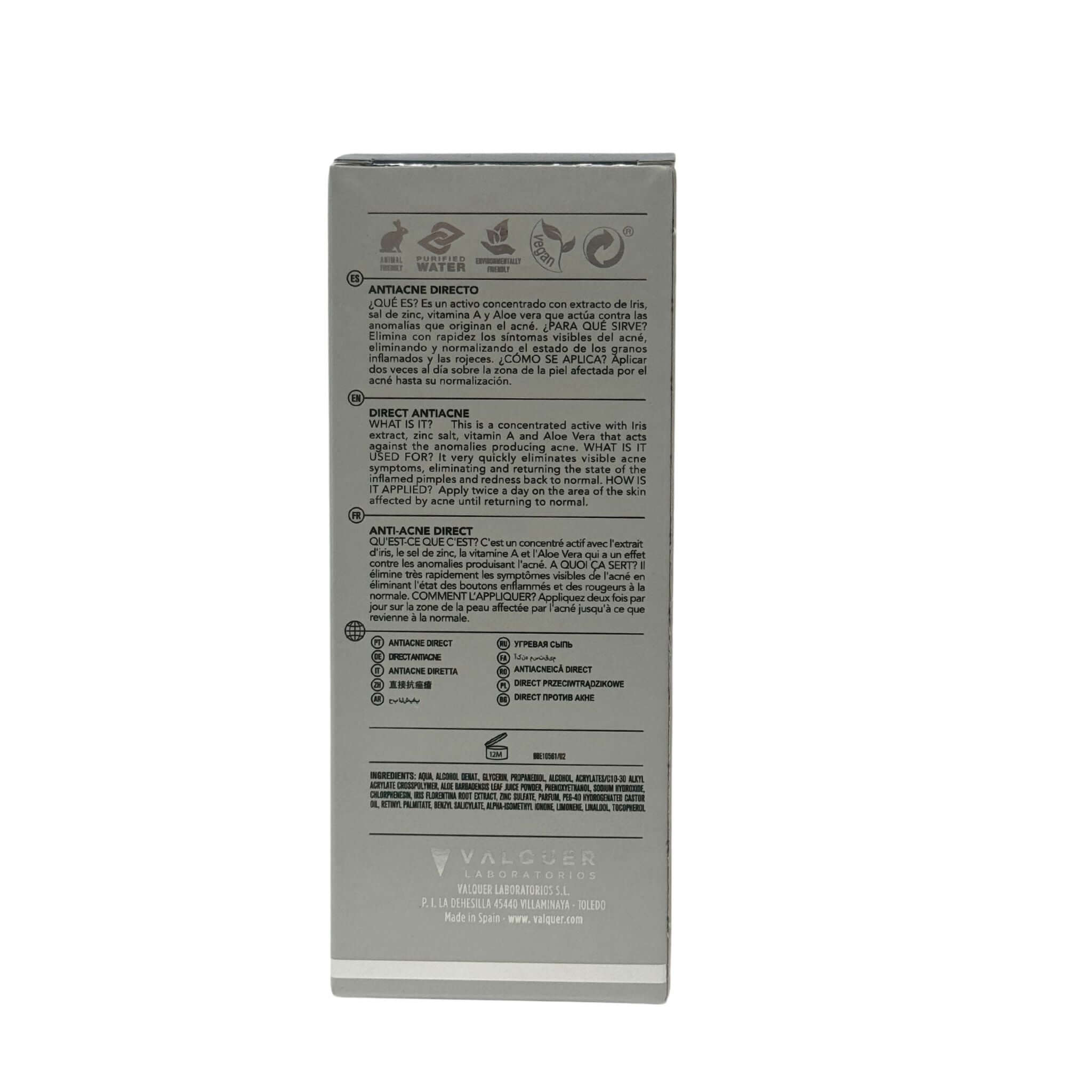 Sérum Facial Antiimperfecciones Directo – Acción Intensiva - 30 ml