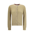 Women's Brown Wool Oves Aries Cardigan Clothing