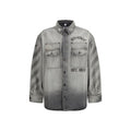 Men's Gray Denim Shirt
