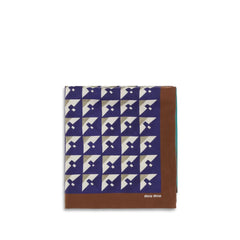 Women's Multicolor Silk Scarf