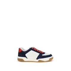 Men's Multicolor Calf Leather Bos Taurus Athletic Sneakers