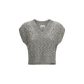 Women's Bicolor Silk Sweatshirt Clothing