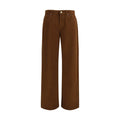 Women's Brown Cotton Pants