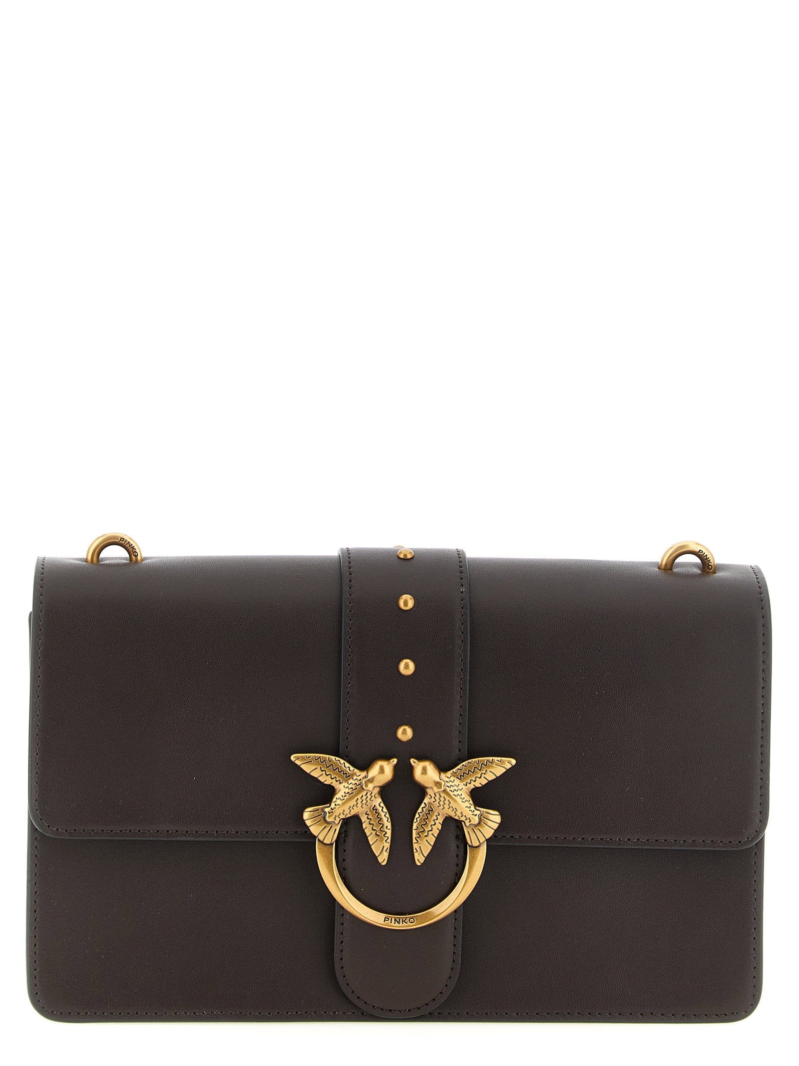 Pinko Crossbody Bag — Brown