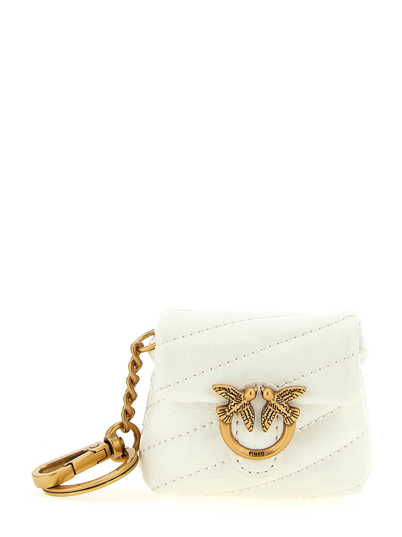 Pinko Love Puff Airpods Case — White