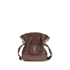Women's Jamie Clutch Brown Lambskin Leather