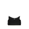Men's Black Recycled Polyamide Shoulder Bag