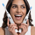 Cepillo de Dientes Eléctrico LED 2 en 1