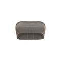 Women's Gray Viscose Sleeveles T-Shirt