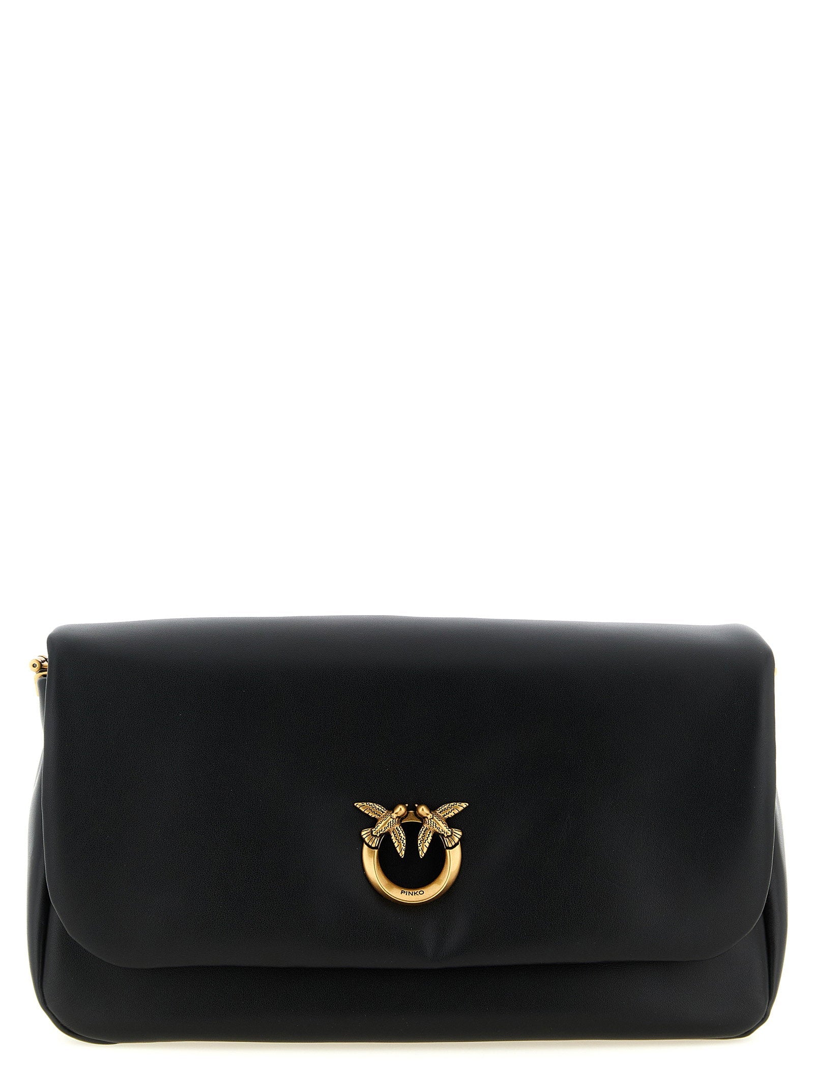 Pinko Click Crossbody Bag — Black
