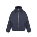 Men's Blue Polyamide Coat Clothing