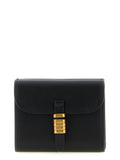 Pinko Saddle Calf Leather Wallet — Black