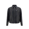 Men's Black Leather Jacket Clothing