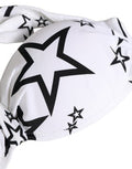 Women's White Millennials Star Padded Bandeau Underwear Elastane Nylon Clothing