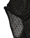 Women's Black Logo Girdle High Waist Panty Underwear Clothing