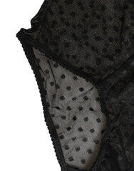 Women's Black Logo Girdle High Waist Panty Underwear Clothing