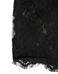 Women's Black Lace Bandeau Bra Tube Top Underwear Rayon Nylon Viscose Cotton