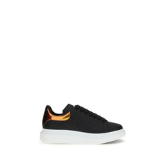 Men's Black Calf Leather Bos Taurus Platform Sneakers