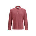 Men's Multicolor Linen Polo Shirt