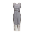 Women's Brown Polyamide Casual Dress