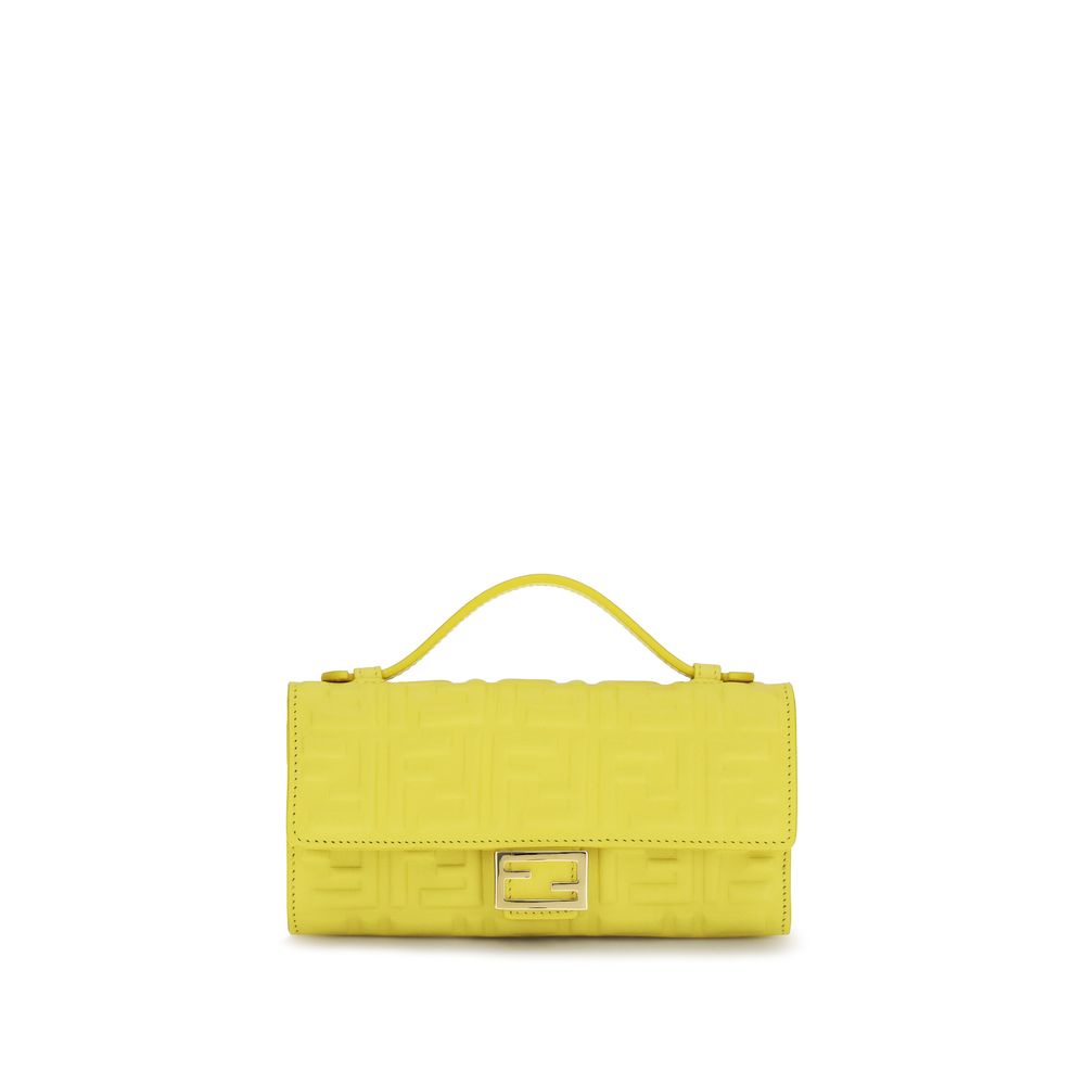 Bicolor Calf Leather Bos Taurus Shoulder Bag