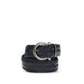 Men's Blue Calf Leather Bos Taurus Belt