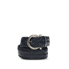 Men's Blue Calf Leather Bos Taurus Belt